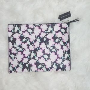 New Banana Republic Zip Pouch /Clutch/Bag Floral